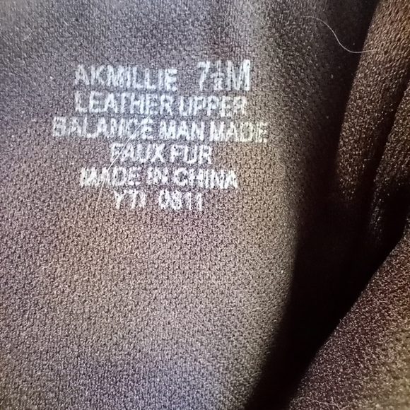 ANNE Klein Brown Suede Ankle Boots Women's Size 7.5 - Picture 10 of 10